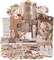 Vintage Scrapbooking Supplies Aesthetic Journaling Kit (Brown) 9 x 6.4 x 1.2 inches